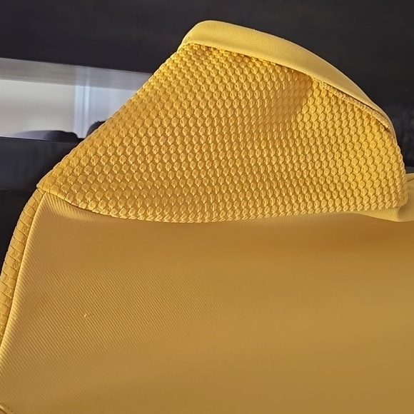 Plains and Prints Gold Yellow Blouse Size  10 - Picture 3 of 4